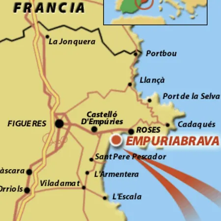Charmante Avec Piscine Dans Les Canaux Villa Empuriabrava