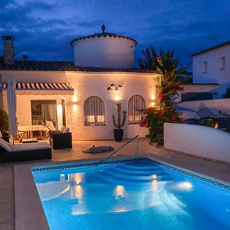 Villa Charmante Avec Piscine Dans Les Canaux Empuriabrava
